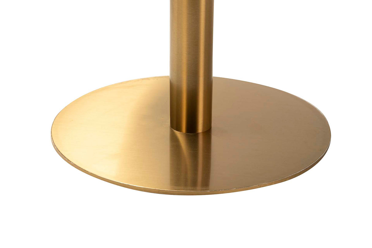 Table à en acier inoxydable Lodi 70x70x105 cm