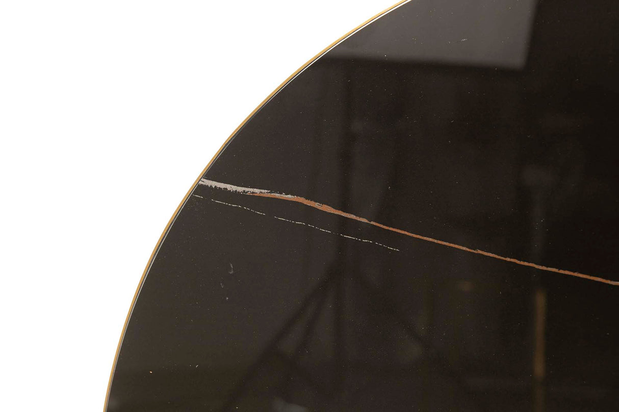 Table à en acier inoxydable Lodi 70x70x105 cm