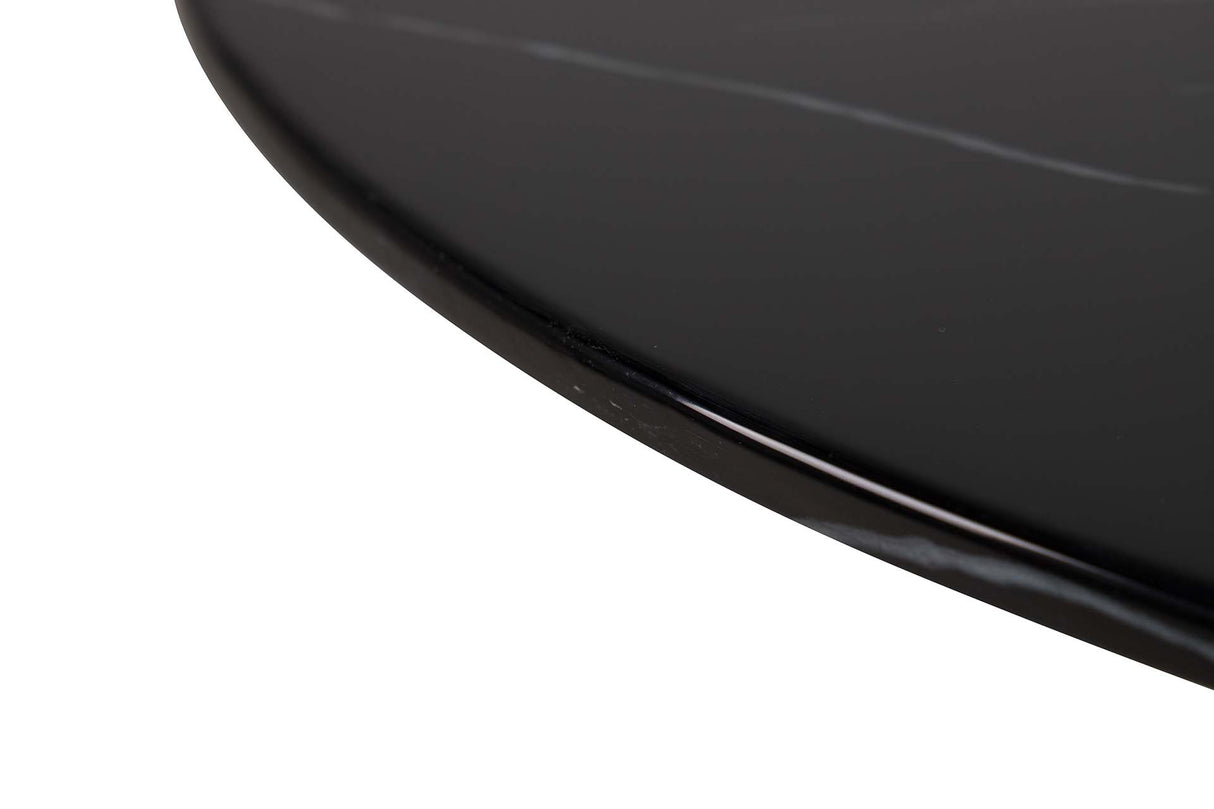 Table à manger en marbre synthétique ASUAN 80x80x75 cm