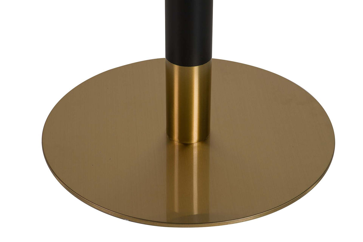 Table à manger en pierre en acier inoxydable Quena 80x80x75 cm