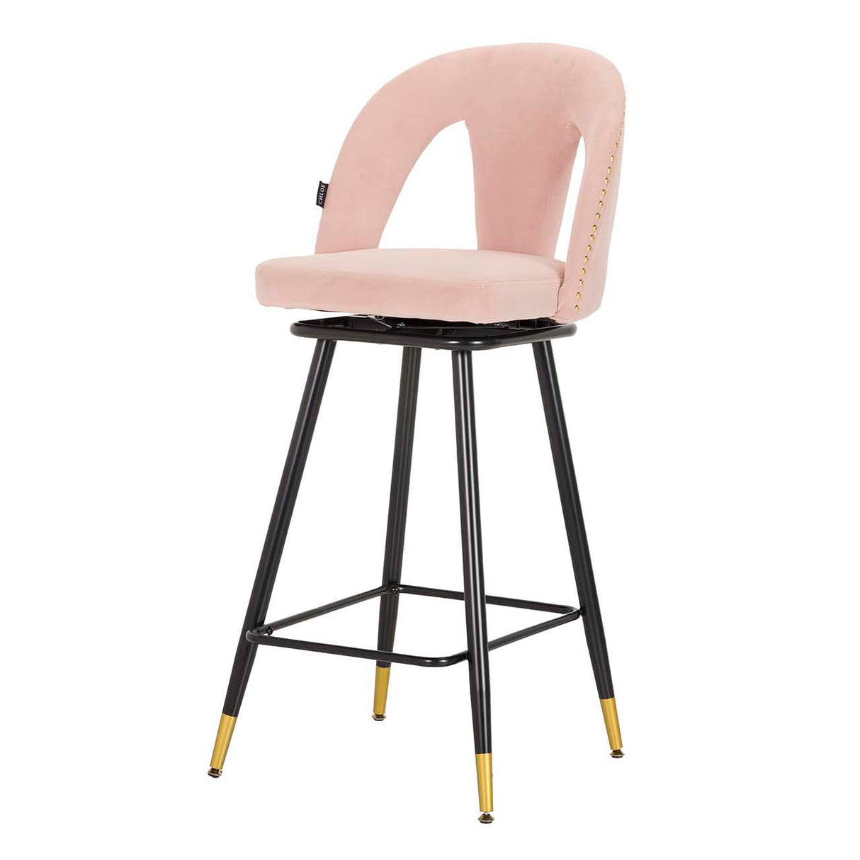 Velvet Rosa Harbor 46x53x105 cm Banco de barra