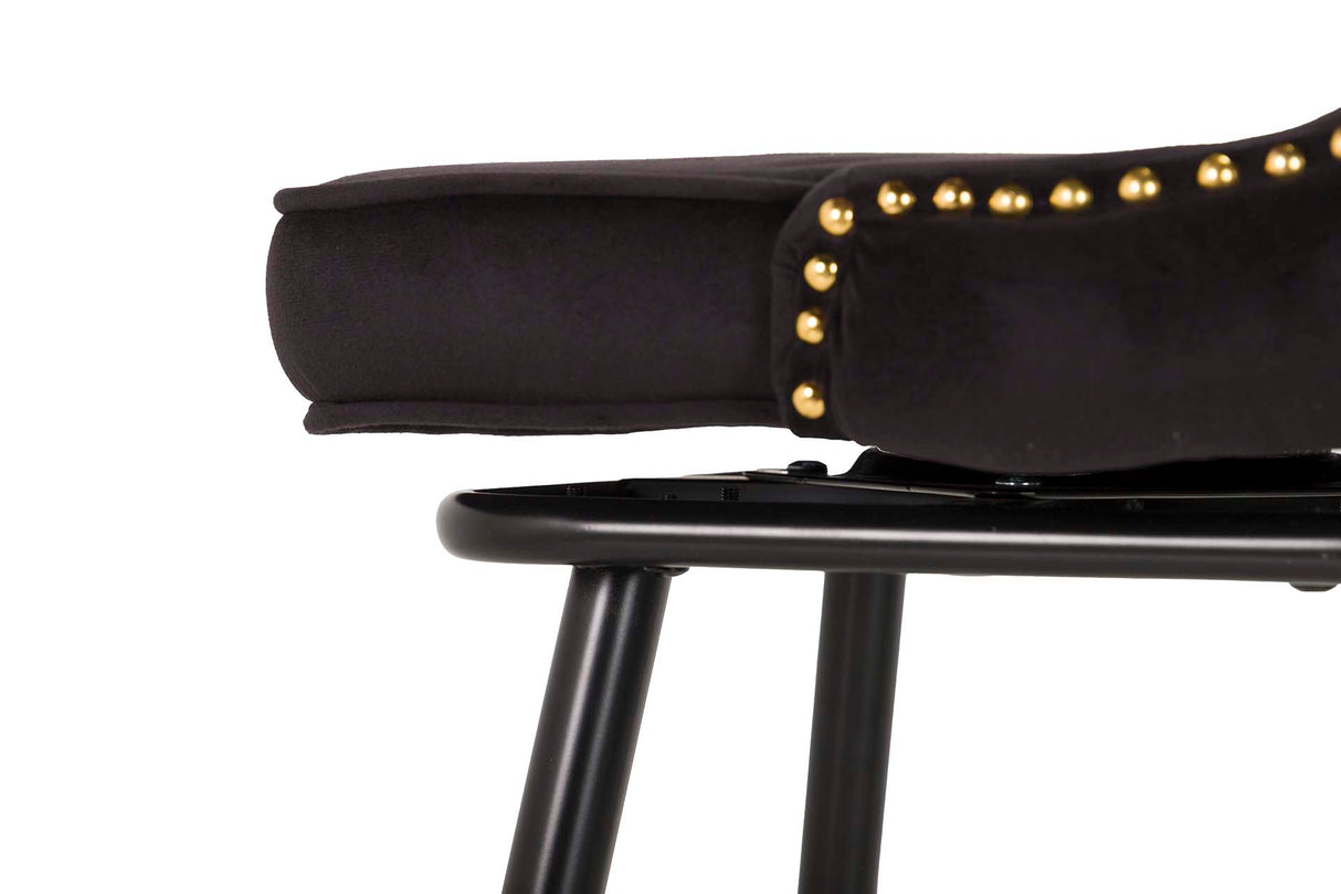 Clinton Black Bars 46x53x105 cm