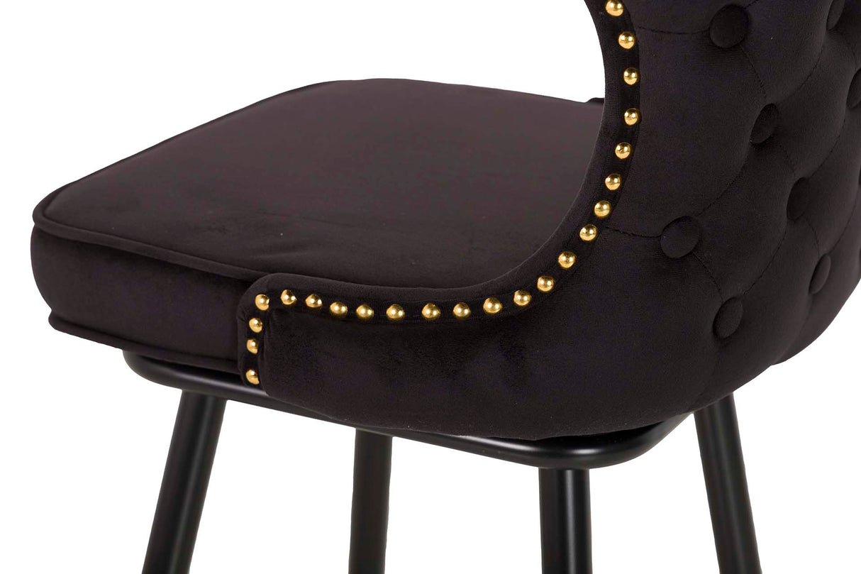 Clinton Black Bars 46x53x105 cm