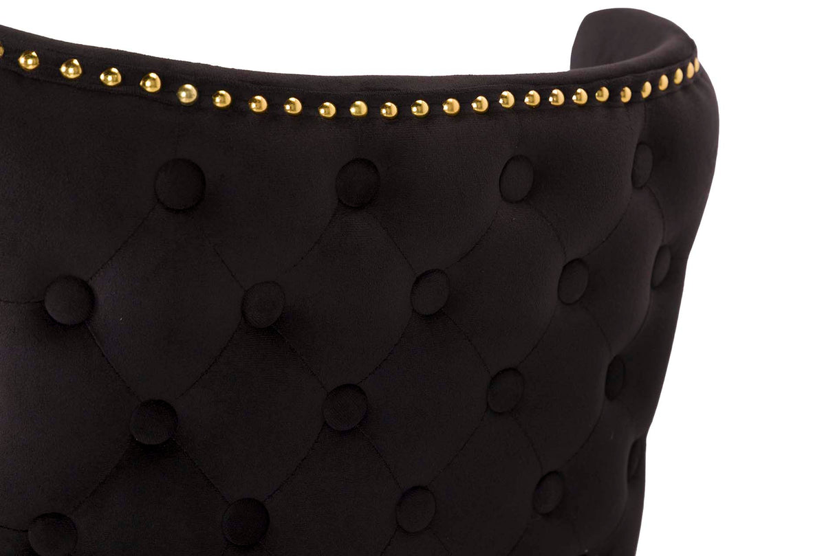 Clinton Black Bars 46x53x105 cm