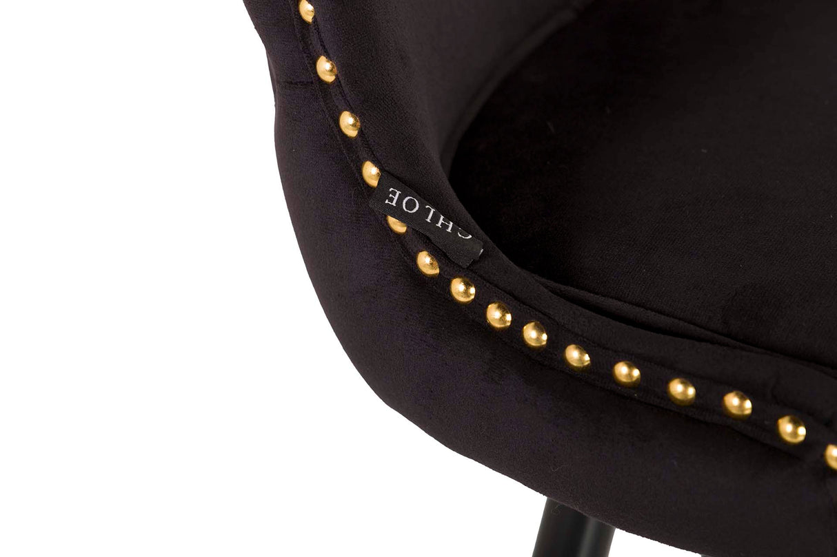 Clinton Black Bars 46x53x105 cm