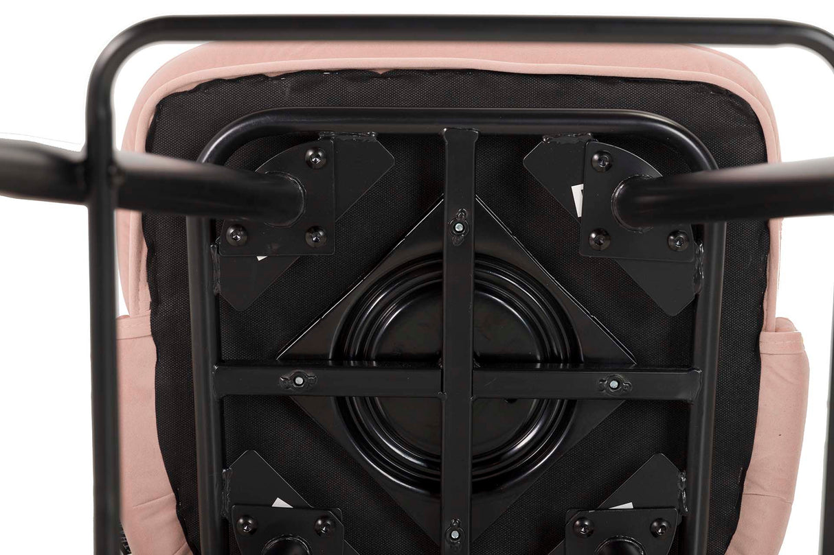 Velvet Rosa Clinton 46x53x105 cm Banco de barra