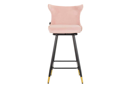Velvet Rosa Clinton 46x53x105 cm tabouret de bar