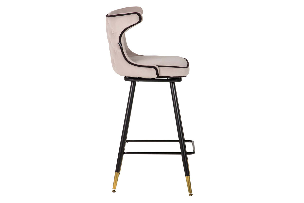 Barres de velours Clinton 46x53x105 cm