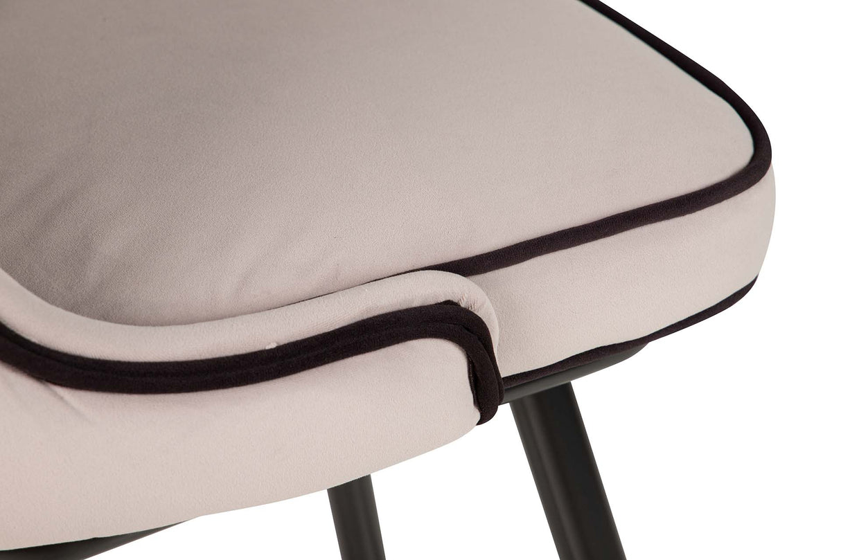 Barres de velours Clinton 46x53x105 cm