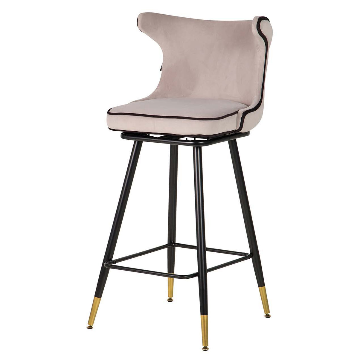 Barres de velours Clinton 46x53x105 cm