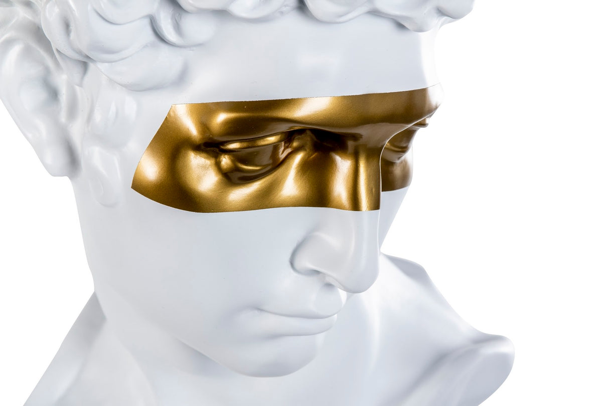 Figur Dekoration Weißgolden 32x33x58 cm