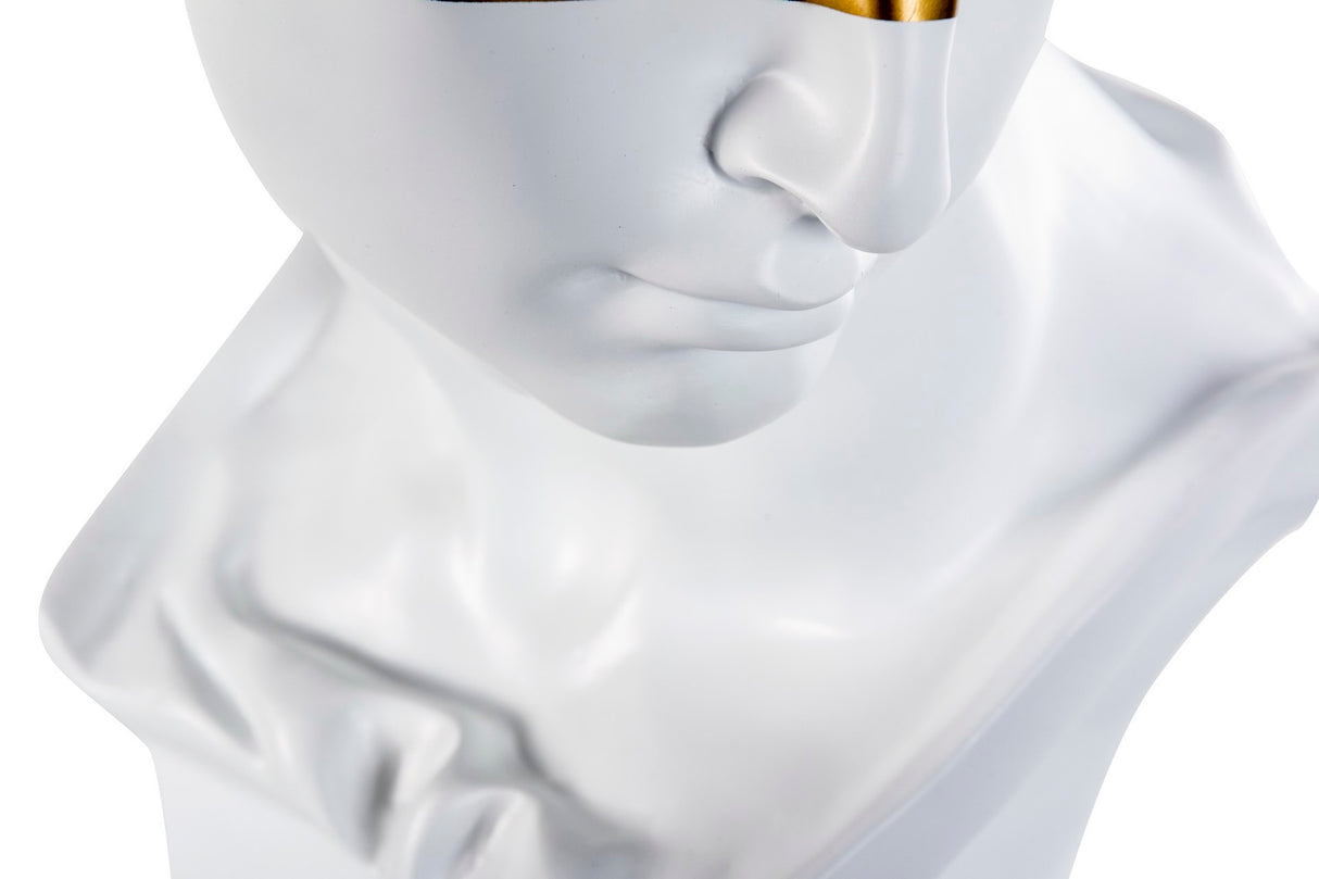 Figur Dekoration Weißgolden 32x33x58 cm