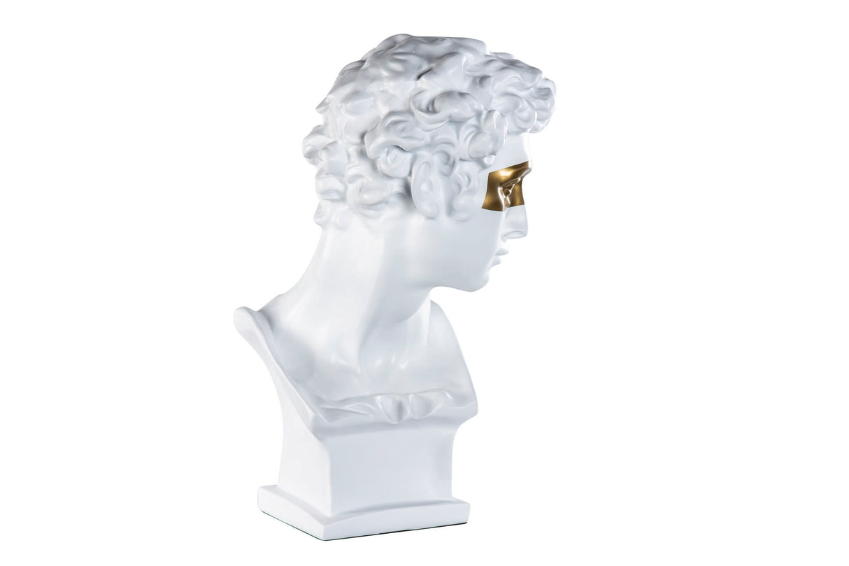 Figur Dekoration Weißgolden 32x33x58 cm