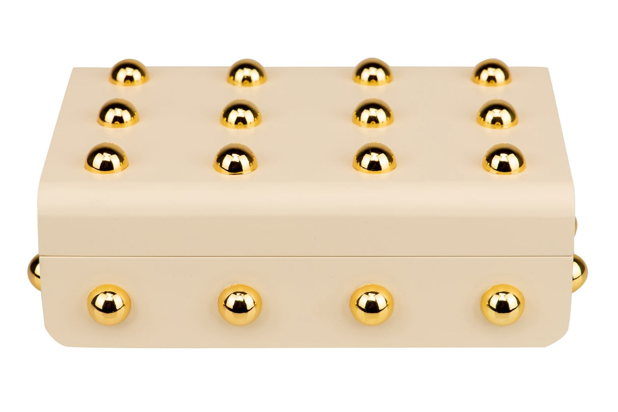 MDF Box Zinc Tachuelas 24x16x7,5 cm