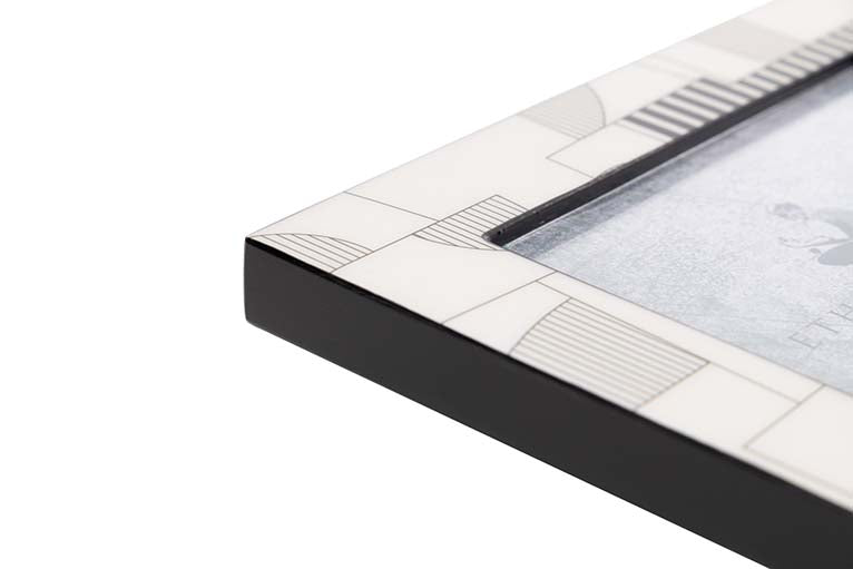 MDF White Grey Portfotos 15x20 cm