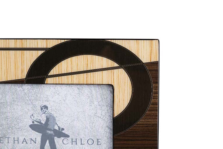 PORTAFOTOS MDFCOLORES CIRCULOS 10x15 CM