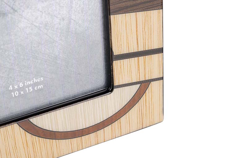 PORTAFOTOS MDFCOLORES CIRCULOS 10x15 CM