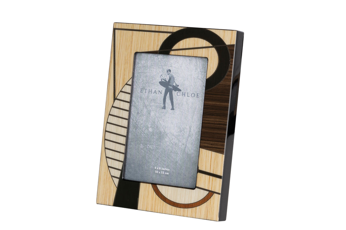 PORTAFOTOS MDFCOLORES CIRCULOS 10x15 CM