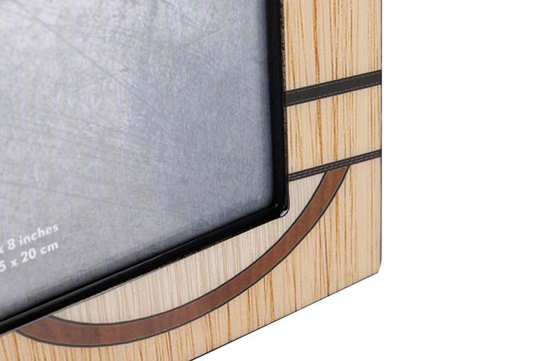 PORTAFOTOS MDF COLORES CIRCULO 15x20 CM