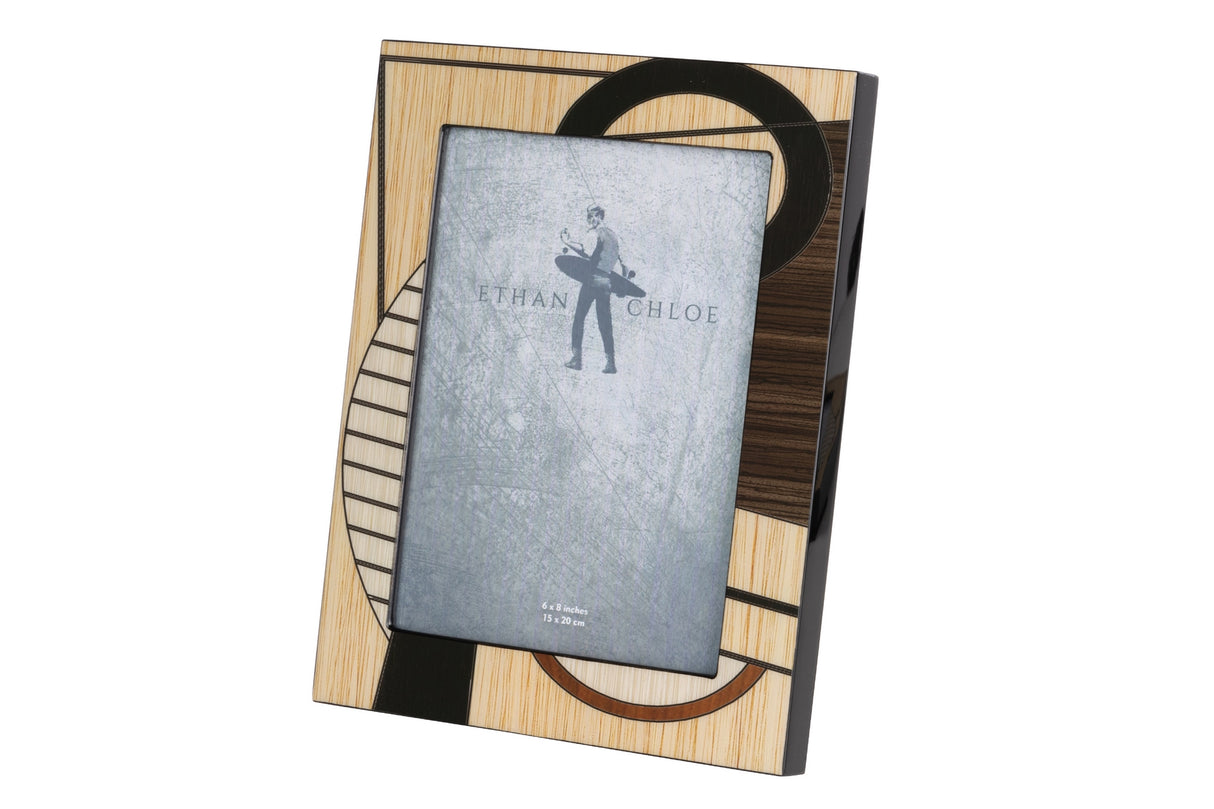 PORTAFOTOS MDF COLORES CIRCULO 15x20 CM