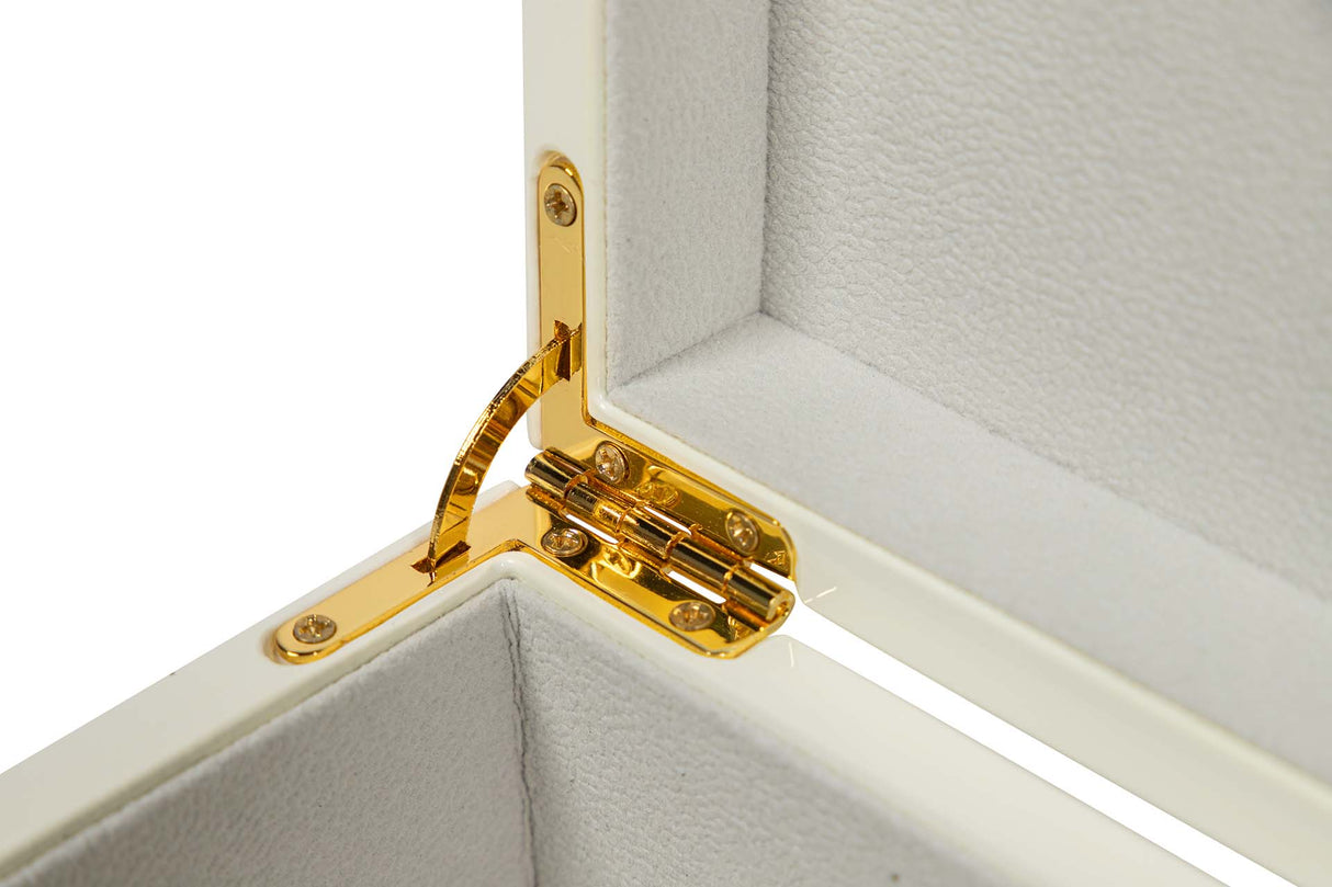 CAJA MDF ZINC LACADA BLANCA 20x12x16 CM