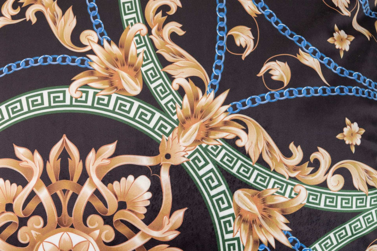 Samt -Cojin -Füllung von Plumas mit Brand 60x13x60 cm