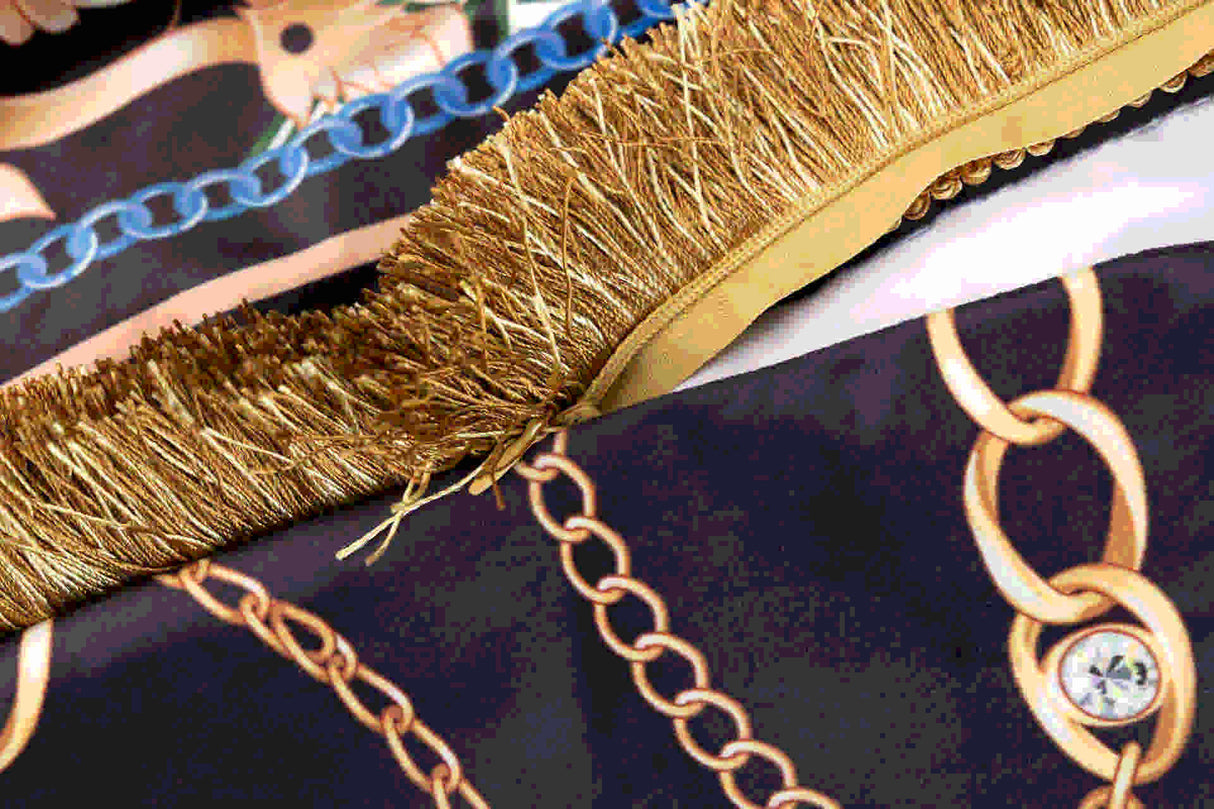 Samt -Cojin -Füllung von Plumas mit Brand 60x13x60 cm