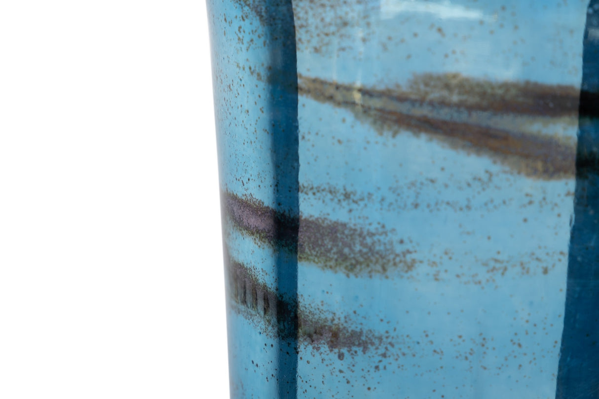 Crystal / Aluminium Nickel Florer 25x25x101 cm