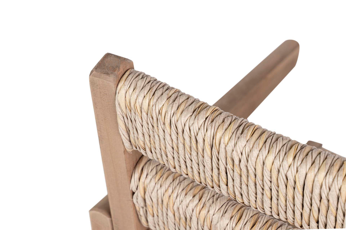 Olmo Ratan Marron Mozambique 66x66x84 cm