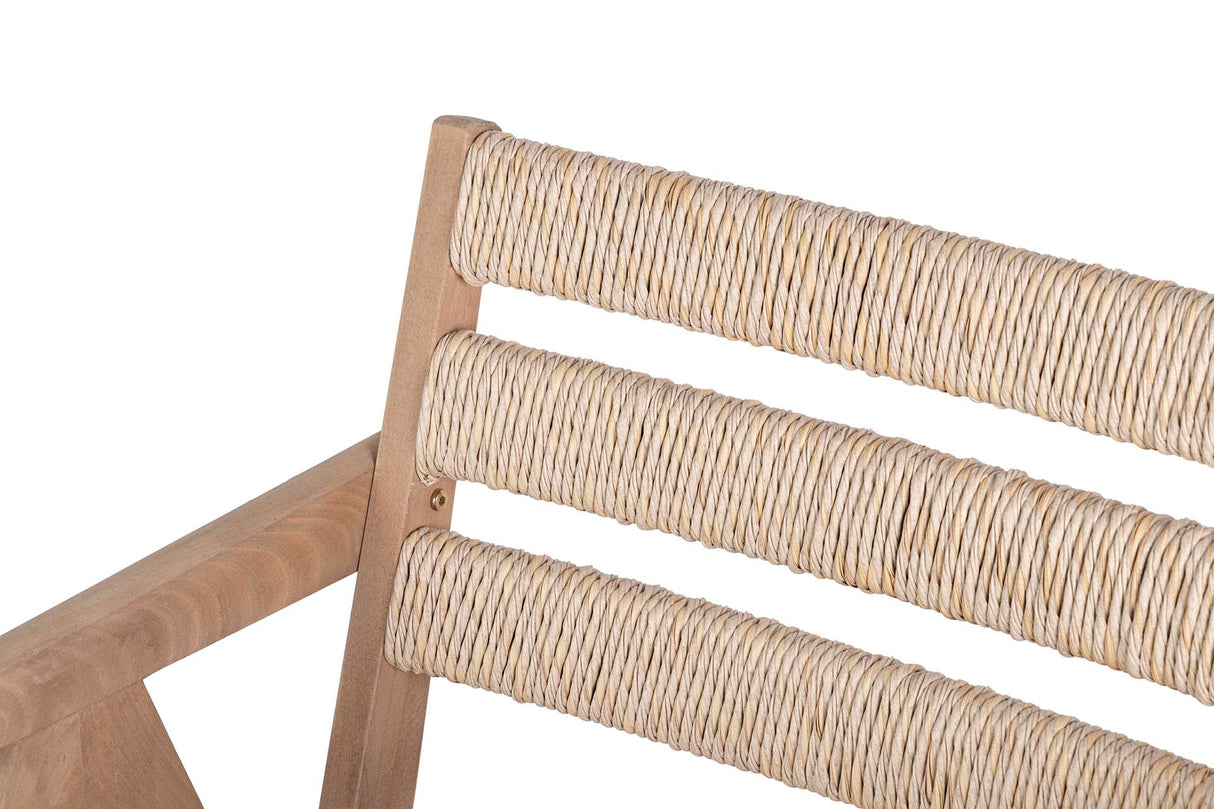 Olmo Ratan Marron Mozambique 66x66x84 cm