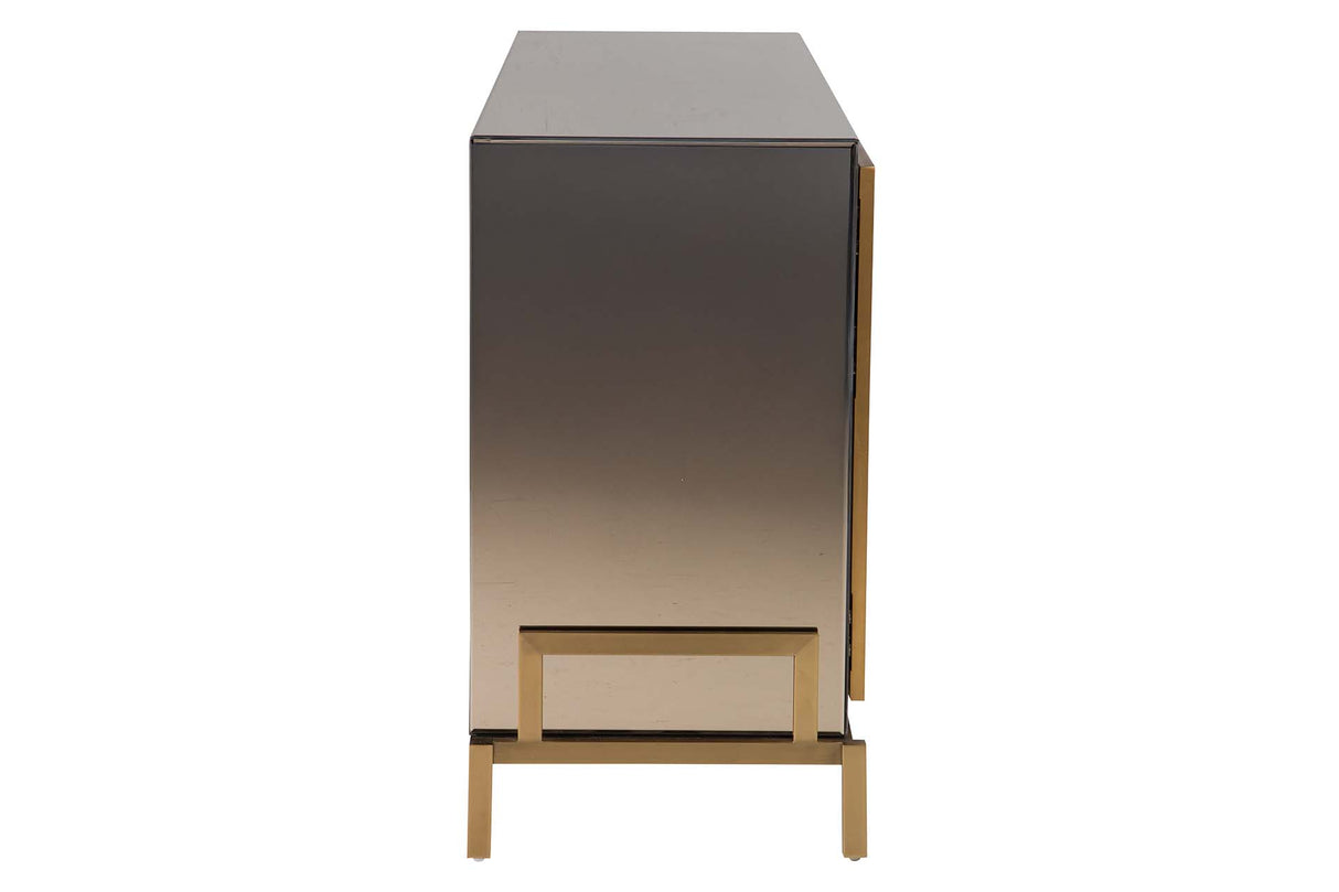 Sideboard aus Edelstahlspiegel liefert 180 x 50 x 90 cm