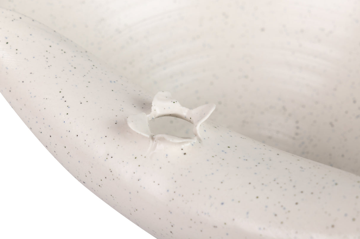 Centre en céramique beige izmir 32x27x14 cm