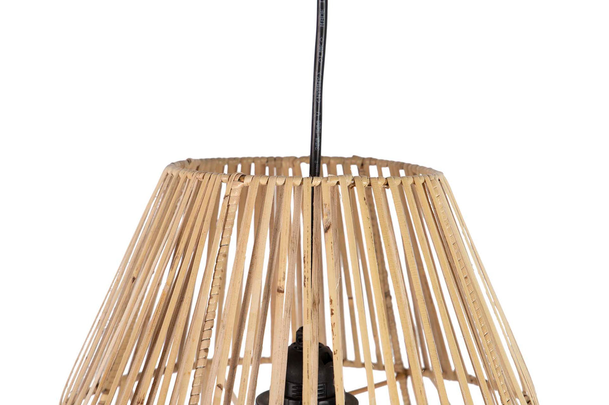 Lampada del tetto ratan / metallo 45x45x50 cm