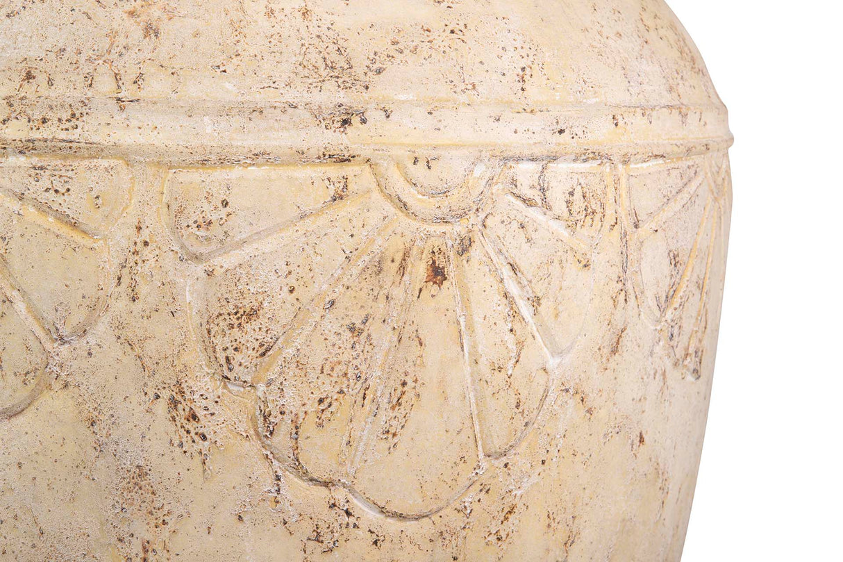 Anfora Terracotta White Washing 76x76x120 cm