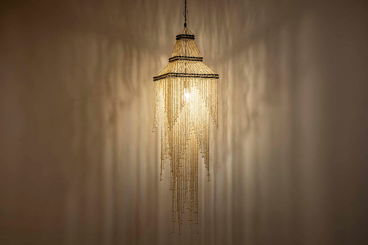 Lâmpada de teto de Blancas Conchas 40x40x130 cm