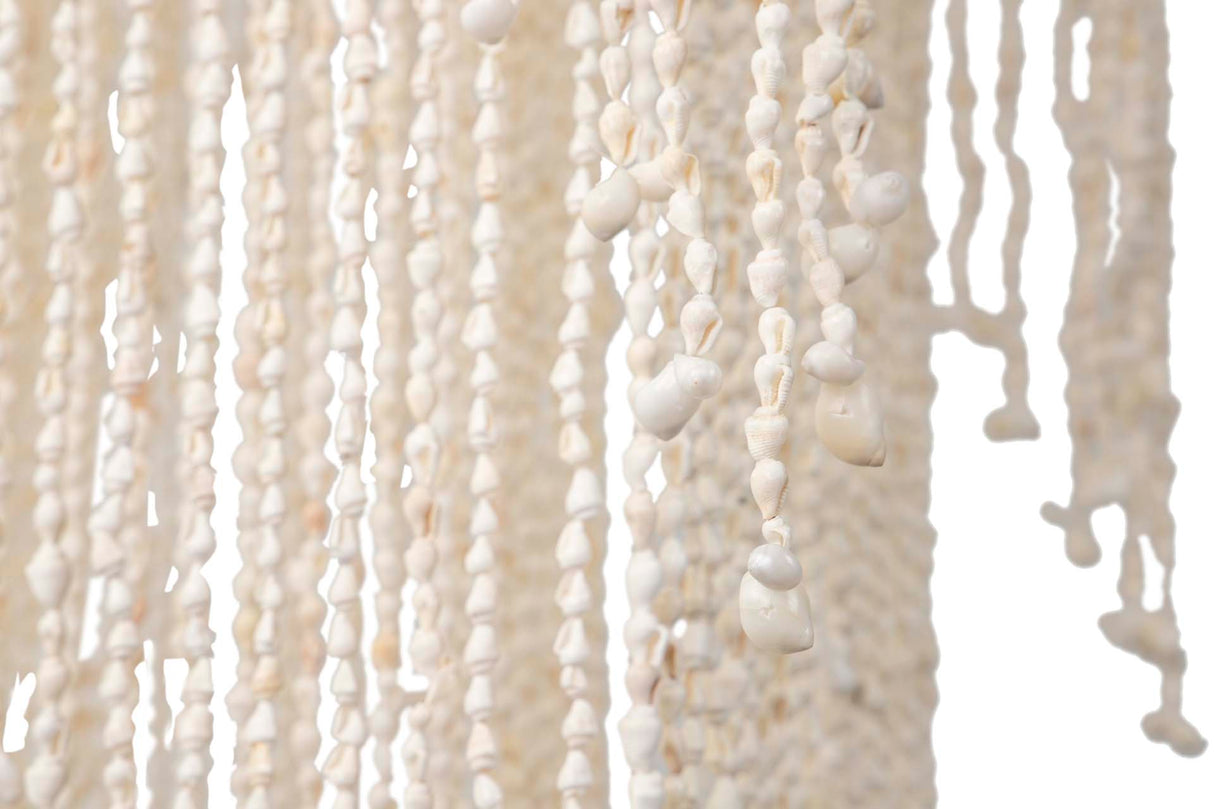 Lâmpada de teto de Blancas Conchas 40x40x130 cm