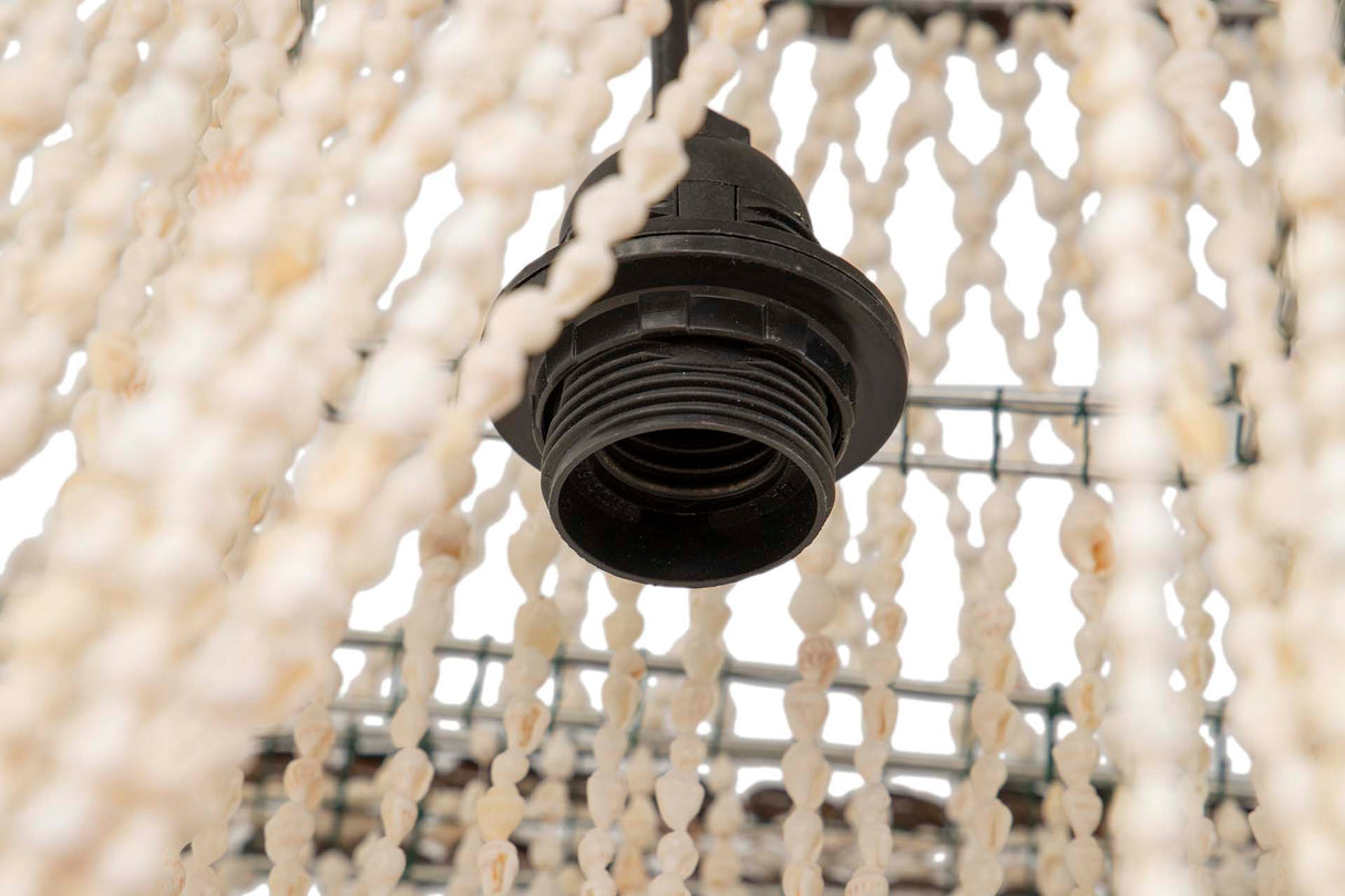 Lâmpada de teto de Blancas Conchas 40x40x130 cm