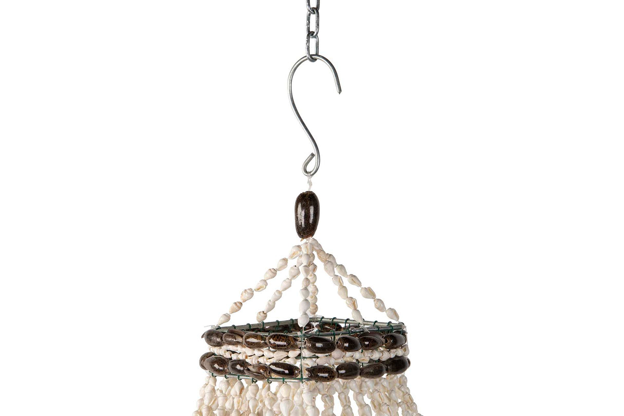 Lâmpada de teto de Blancas Conchas 40x40x130 cm