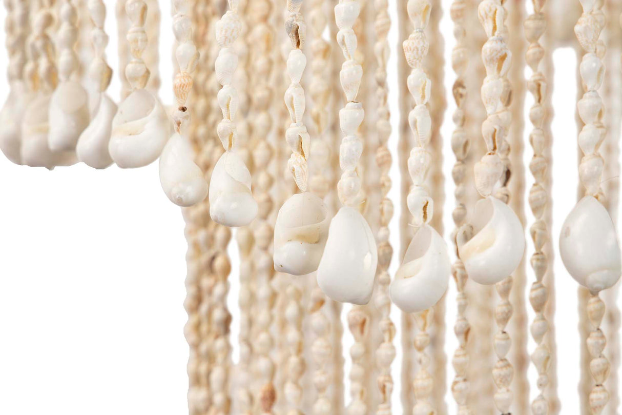 Blancas conchas 60x60x130 cm lâmpada de teto