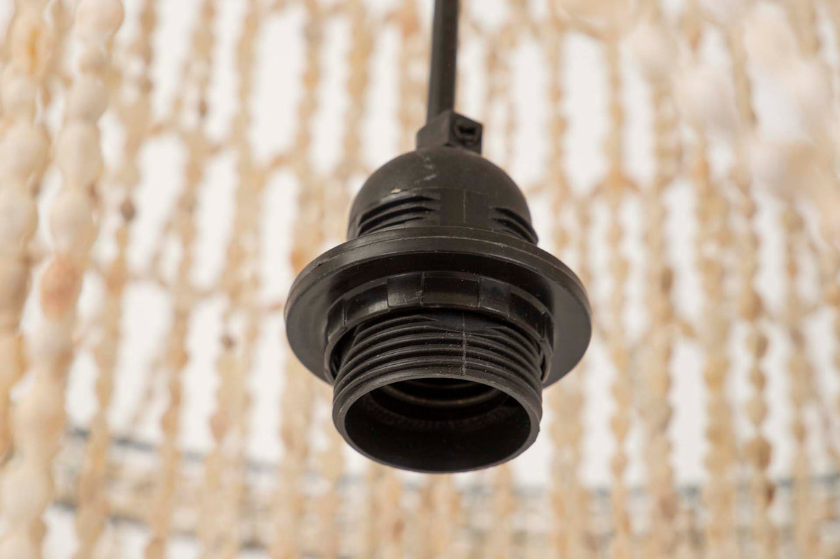 Blancas conchas 60x60x130 cm lâmpada de teto