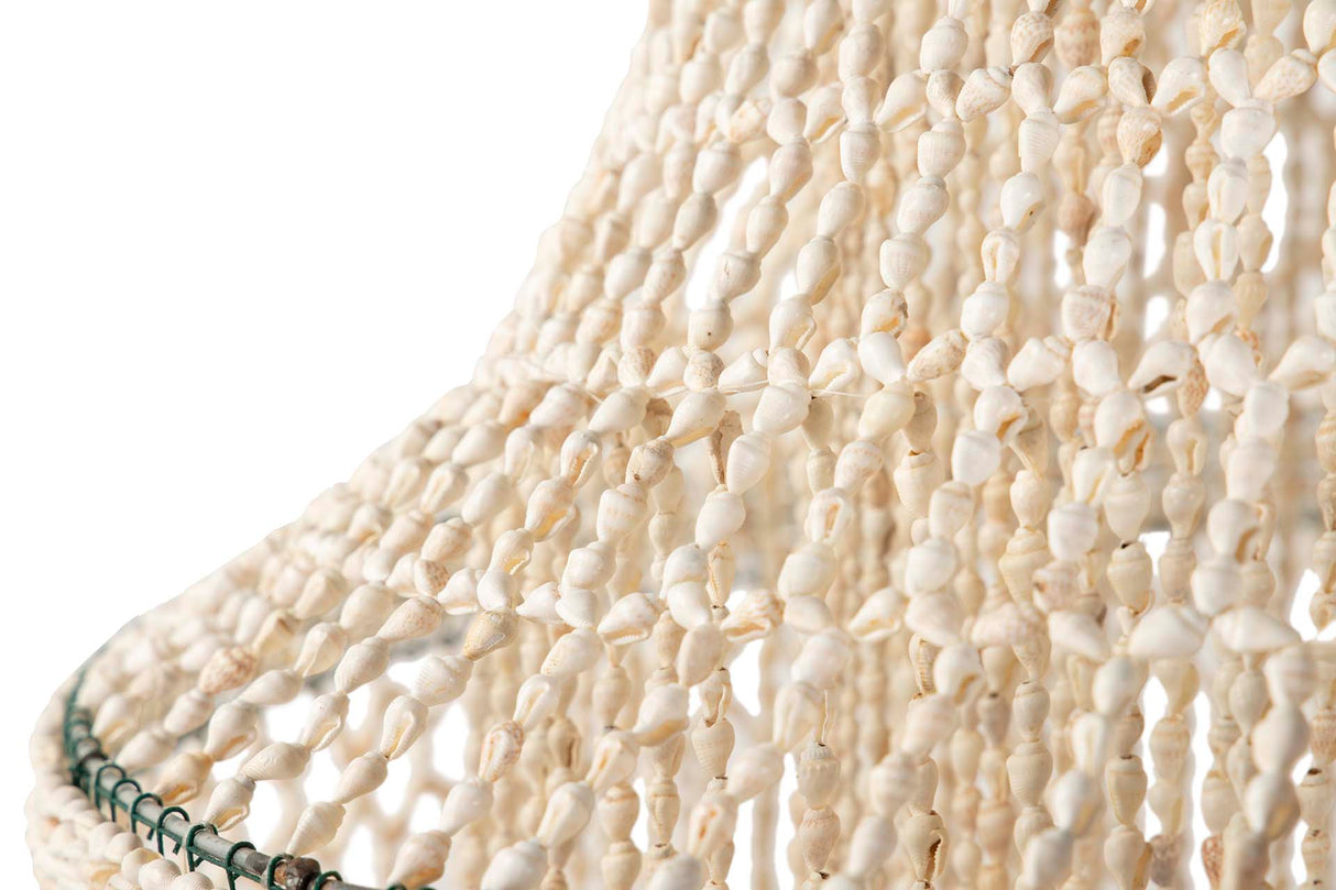 Blancas conchas 60x60x130 cm lâmpada de teto