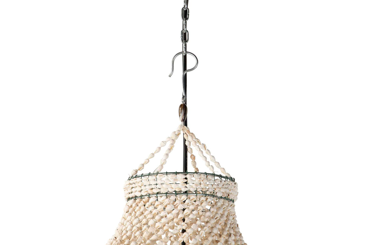 Blancas conchas 60x60x130 cm lâmpada de teto