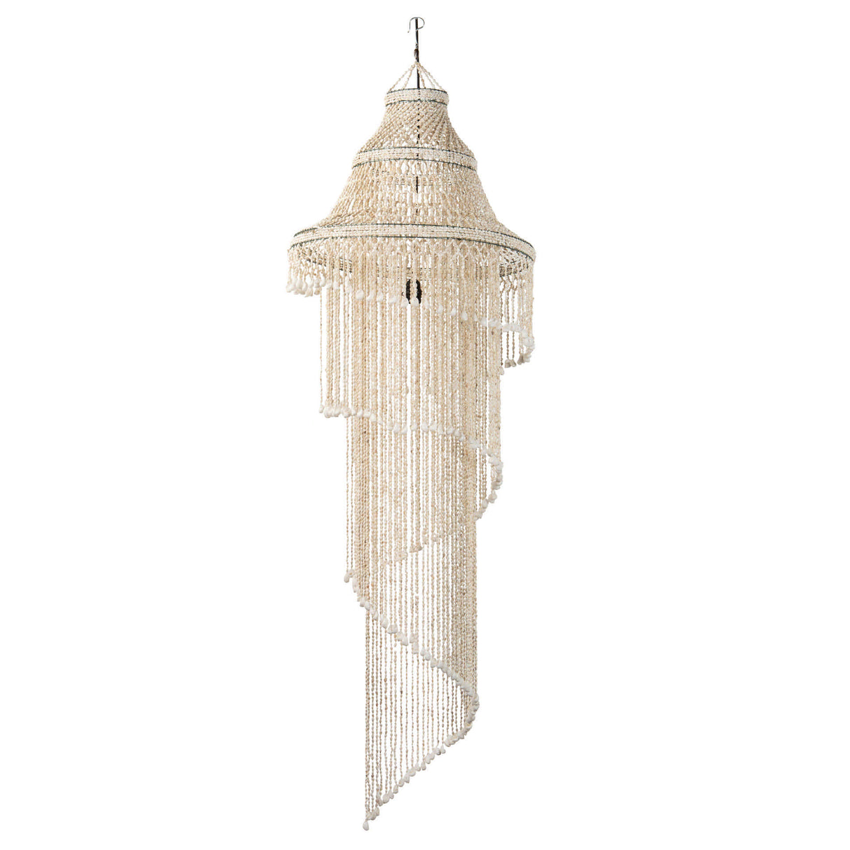 Blancas conchas 60x60x130 cm lâmpada de teto