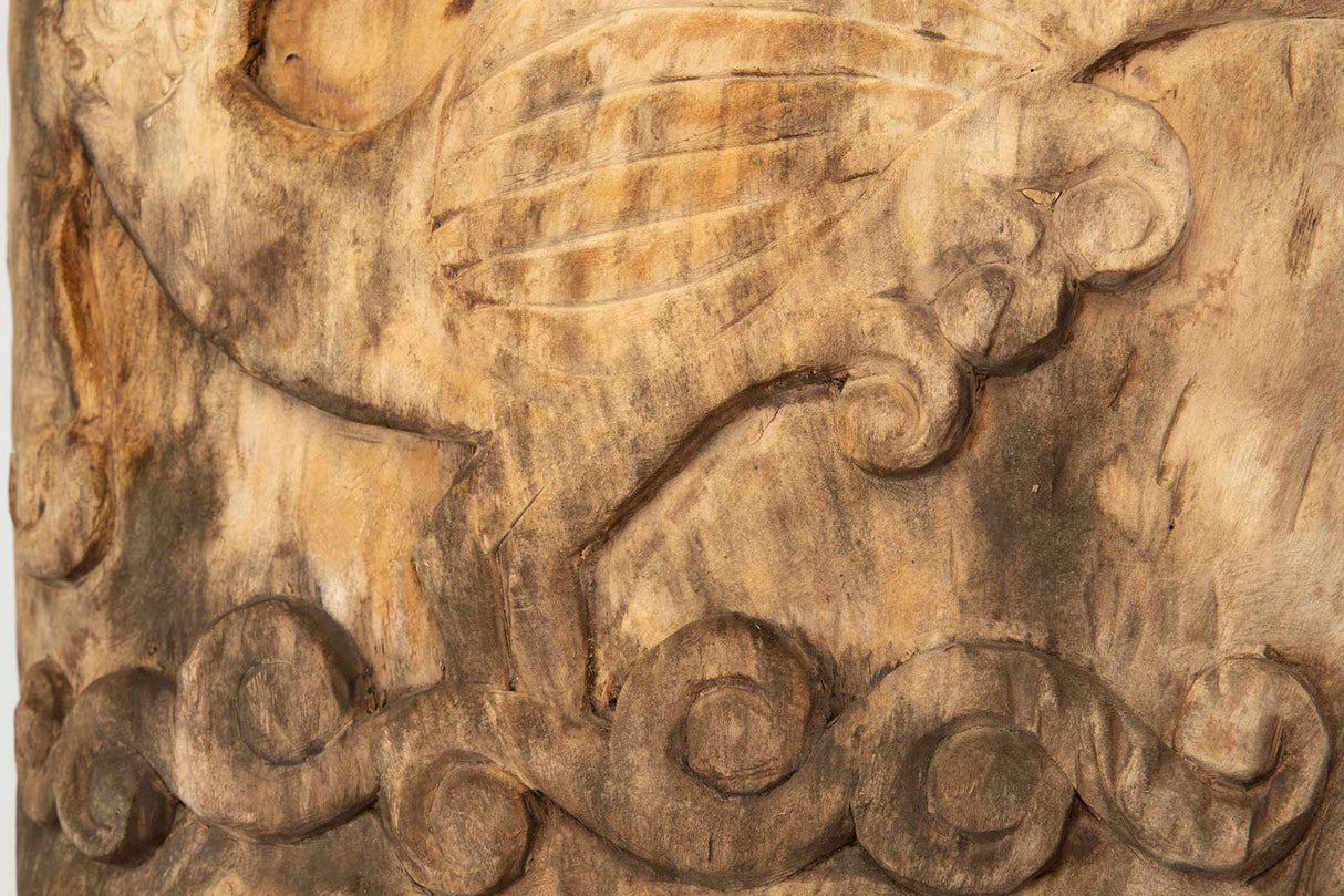 Madeira natural Figura 46x20x213 cm