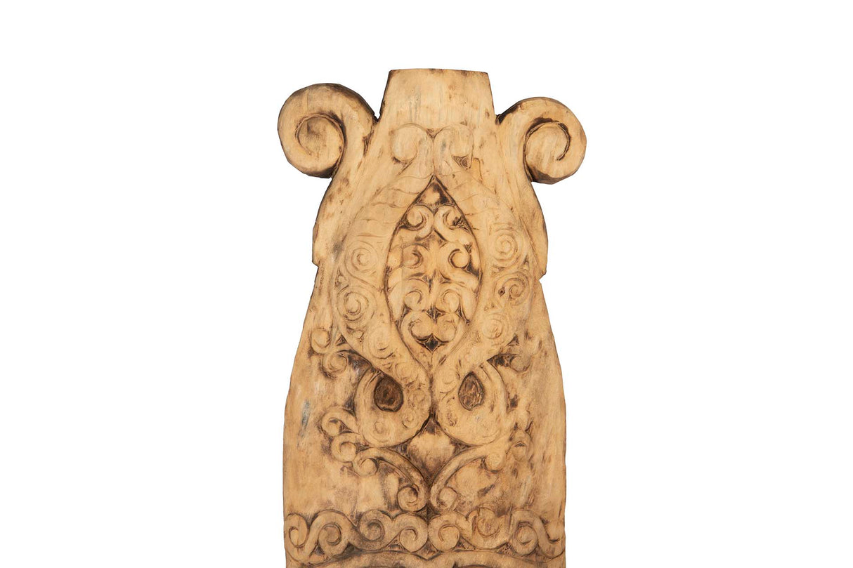 Madeira natural Figura 45x22x213 cm