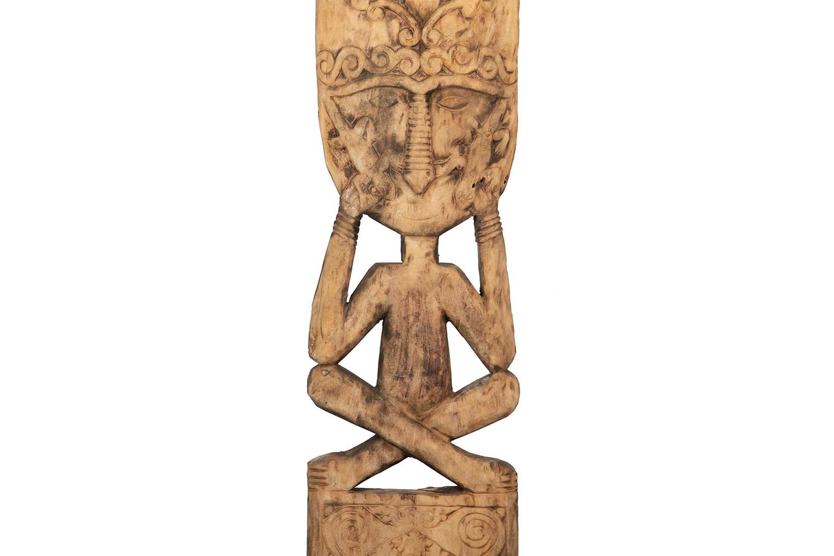 Madeira natural Figura 45x22x213 cm