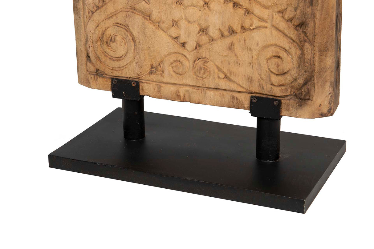 Madeira natural Figura 45x22x213 cm