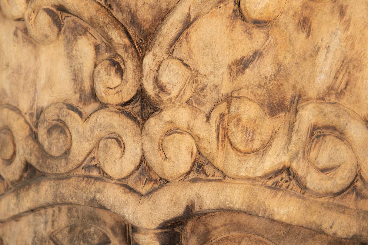 Madeira natural Figura 45x22x213 cm