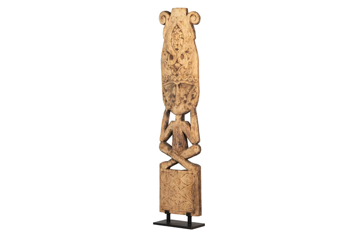 Madeira natural Figura 45x22x213 cm