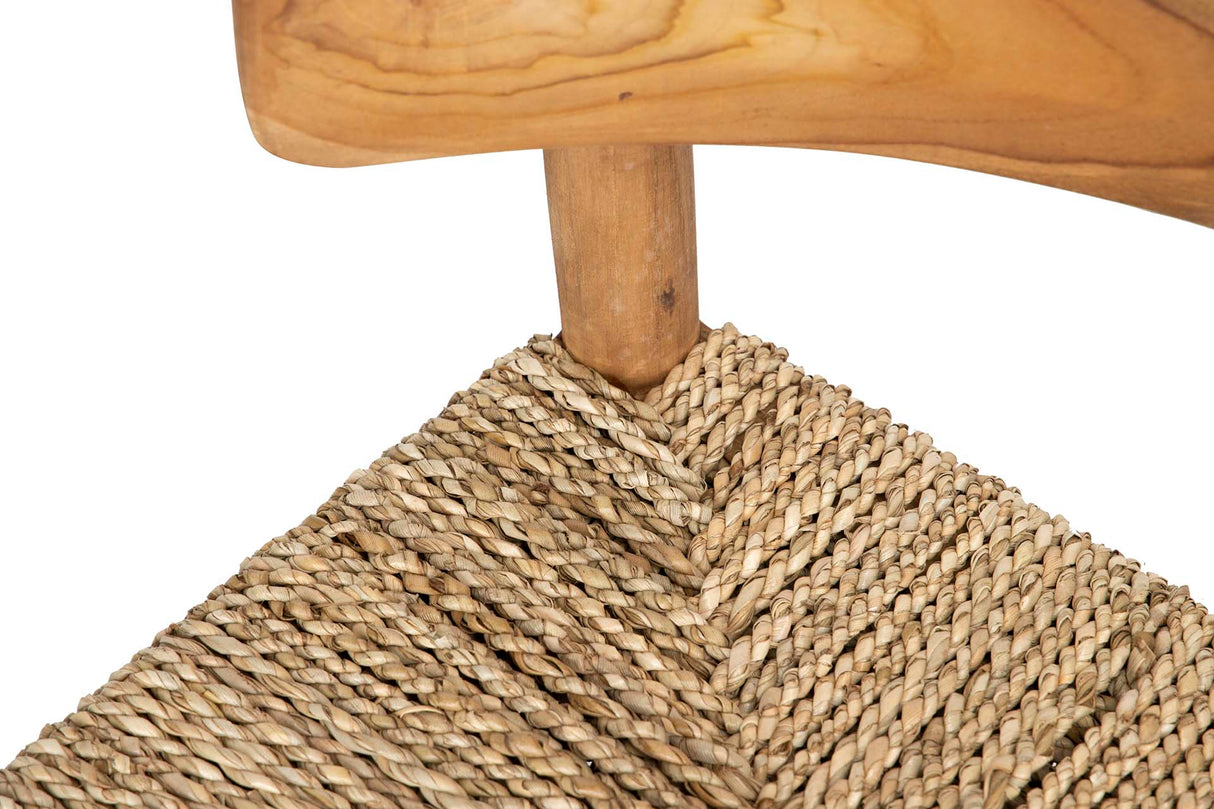 Cadeira TECA natural 55x50x85 cm
